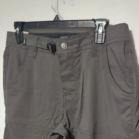 NWT Prana Gray Cargo Pants with Classic Fit and Full Length
